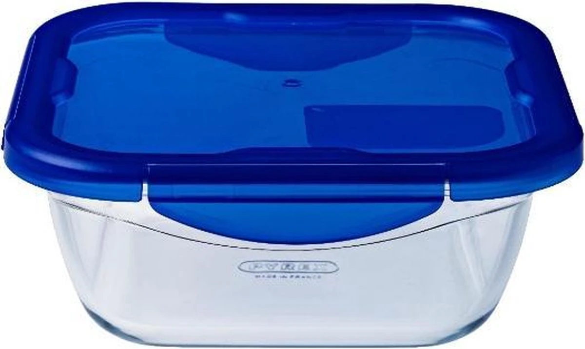 Pyrex - Cook & Go Schaal Vierkant Met Deksel 1,9 Liter - Transparant 8 Pyrex - Cook & Go Schaal Vierkant Met Deksel 1,9 Liter - Transparant - Afbeelding 6
