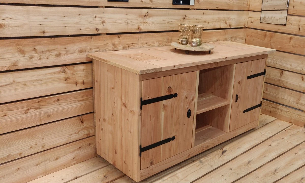 Buitenkeukendeal.nl - Buitenkeuken - Aberdeen - Buitenkeuken - Douglas - Hout - Geschaafd 5 Buitenkeukendeal.nl - Buitenkeuken - Aberdeen - Buitenkeuken - Douglas - Hout - Geschaafd - Afbeelding 3