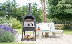 Merkloos MaxxGarden Pizza Oven - Smoker Barbecue Houtskool 45 X 65 X 158cm -Aigostar winkel 1200x745 2