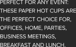 Kartonnen Beker 200ml -8 Oz - 100 Stuks- Recyclable Wegwerp Papieren Bekers - Coffee Cups 11 Kartonnen Beker 200ml -8 Oz - 100 Stuks- Recyclable Wegwerp Papieren Bekers - Coffee Cups -Aigostar winkel 1200x745