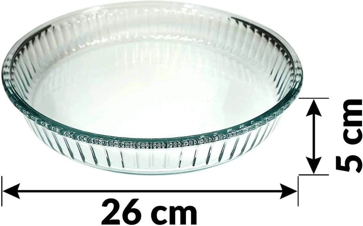 Borcam Ronde Ovenschaal (2x) 6 Borcam Ronde Ovenschaal (2x) - Afbeelding 4