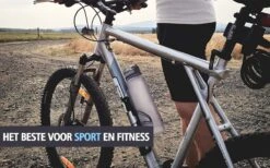 Swilix ® Drinkfles - 1 Liter - Drinkfles Met Tijdmarkering - Grijs -Aigostar winkel 1200x750 3