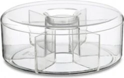 Mepal - Theedoos Rond - Transparant - 6 Vakken - Opbergdoos - Theekist 10 Mepal - Theedoos Rond - Transparant - 6 Vakken - Opbergdoos - Theekist -Aigostar winkel 1200x759 2