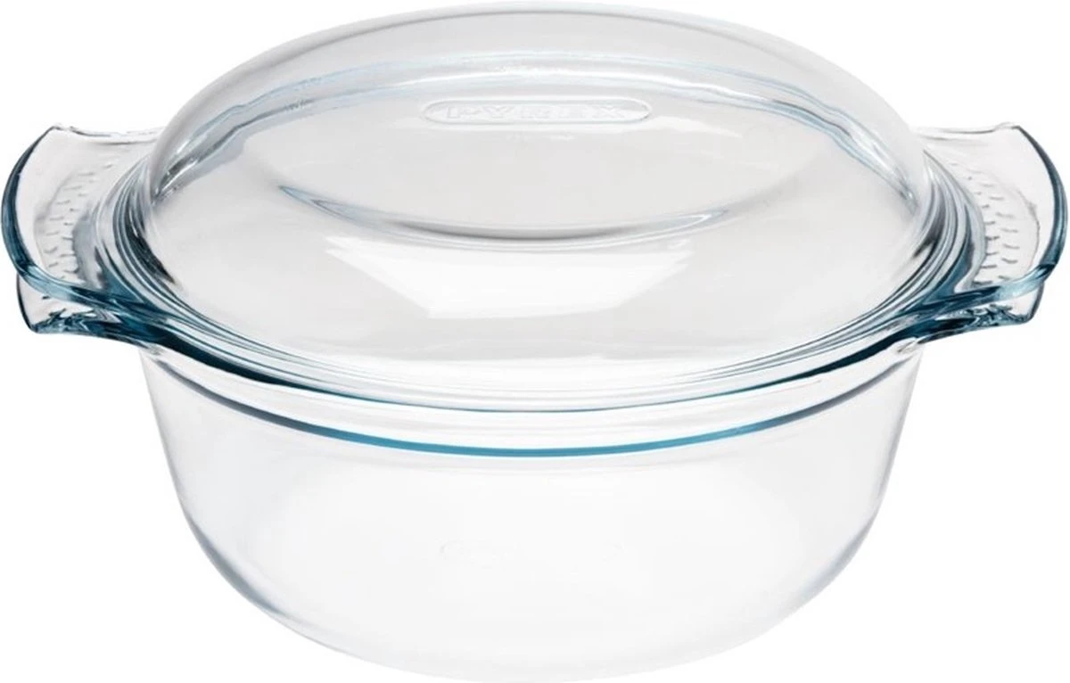 Pyrex - Classic Ovenschaal Rond Met Deksel 3,5 Liter - Transparant 11 Pyrex - Classic Ovenschaal Rond Met Deksel 3,5 Liter - Transparant - Afbeelding 9