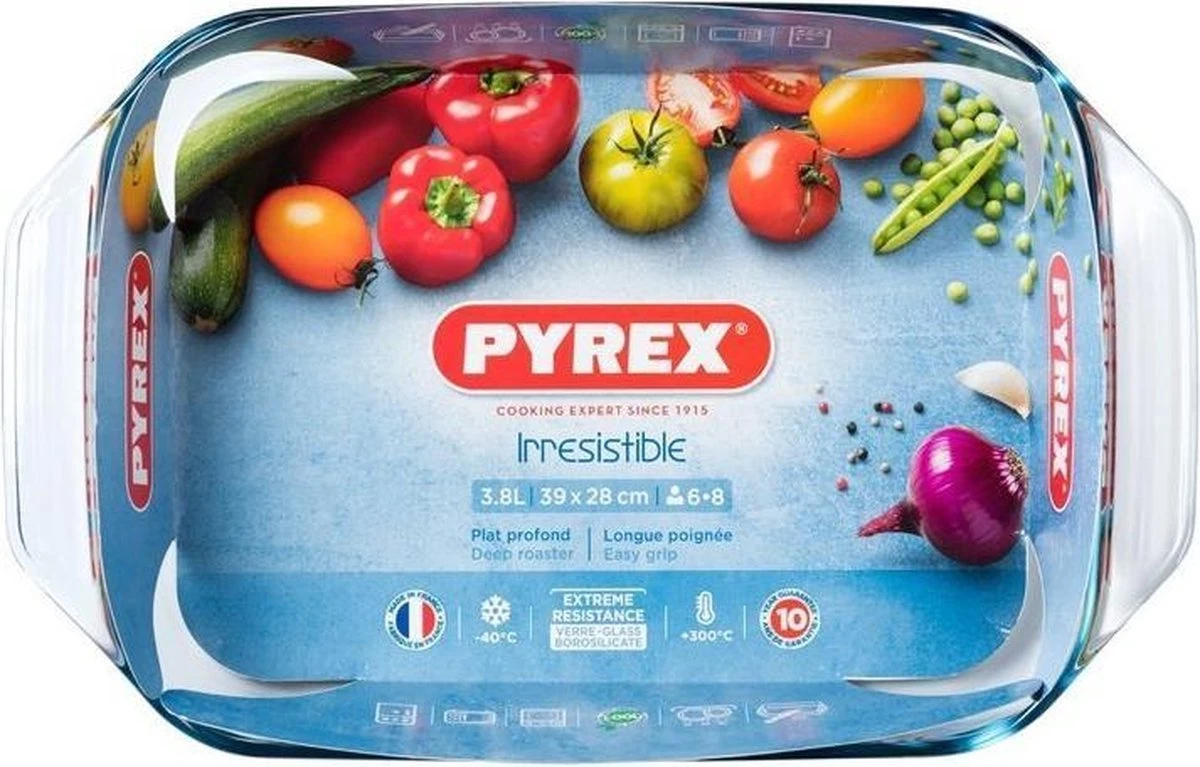 Pyrex Optimum Ovenschaal 3,8 L - 39 X 28 X 7 Cm 19 Pyrex Optimum Ovenschaal 3,8 L - 39 X 28 X 7 Cm - Afbeelding 17