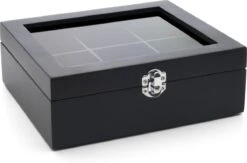 Bredemeijer - Theedoos 6-vaks Venster Bamboe Zwart 7 Bredemeijer - Theedoos 6-vaks Venster Bamboe Zwart -Aigostar winkel 1200x790 1