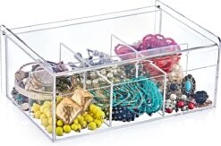 Box Up Theedoos - 6 Vakken - Ruimte Voor 60 Theezakjes - BPA Vrij - Transparant -Aigostar winkel 1200x790