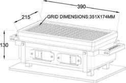 YAKINIKU Rechthoekige Shichirin | Konro- & Yakitori Grill 38 YAKINIKU Rechthoekige Shichirin | Konro- & Yakitori Grill -Aigostar winkel 1200x795 4