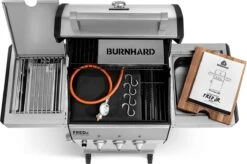 Burnhard Gas BBQ FRED JR. Deluxe - 2 Branders - Incl. Keramische Infraroodbrander & Afdekhoes - Deluxe 37 Burnhard Gas BBQ FRED JR. Deluxe - 2 Branders - Incl. Keramische Infraroodbrander & Afdekhoes - Deluxe -Aigostar winkel 1200x796 7