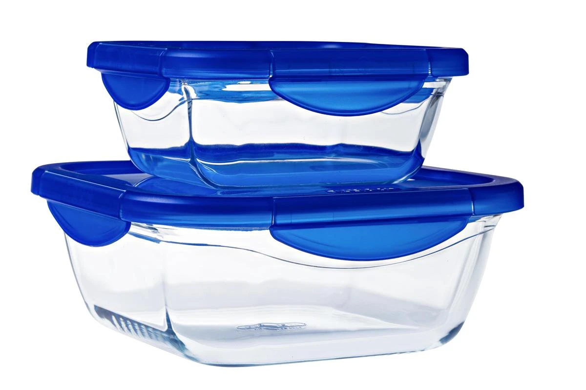 Pyrex - Cook & Go Schaal Vierkant Met Deksel 1,9 Liter - Transparant 4 Pyrex - Cook & Go Schaal Vierkant Met Deksel 1,9 Liter - Transparant - Afbeelding 2
