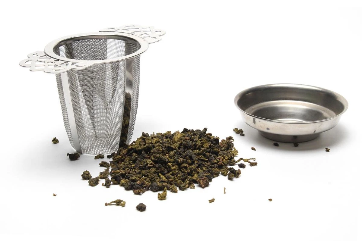 Merkloos ARELO Theezeef Met Uitlekschaaltje - RVS - 2 Stuks 5 Merkloos ARELO Theezeef Met Uitlekschaaltje - RVS - 2 Stuks - Afbeelding 3