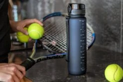 1 Liter Drinkfles - Waterfles Sport Bidon Drinkbus - 1L - Paars/Rood - King Mungo -Aigostar winkel 1200x800 63