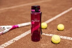 1 Liter Drinkfles - Vaatwasserbestendig - Sport Bidon Drinkbus King Mungo 1000ml Paars/rood -Aigostar winkel 1200x800 70