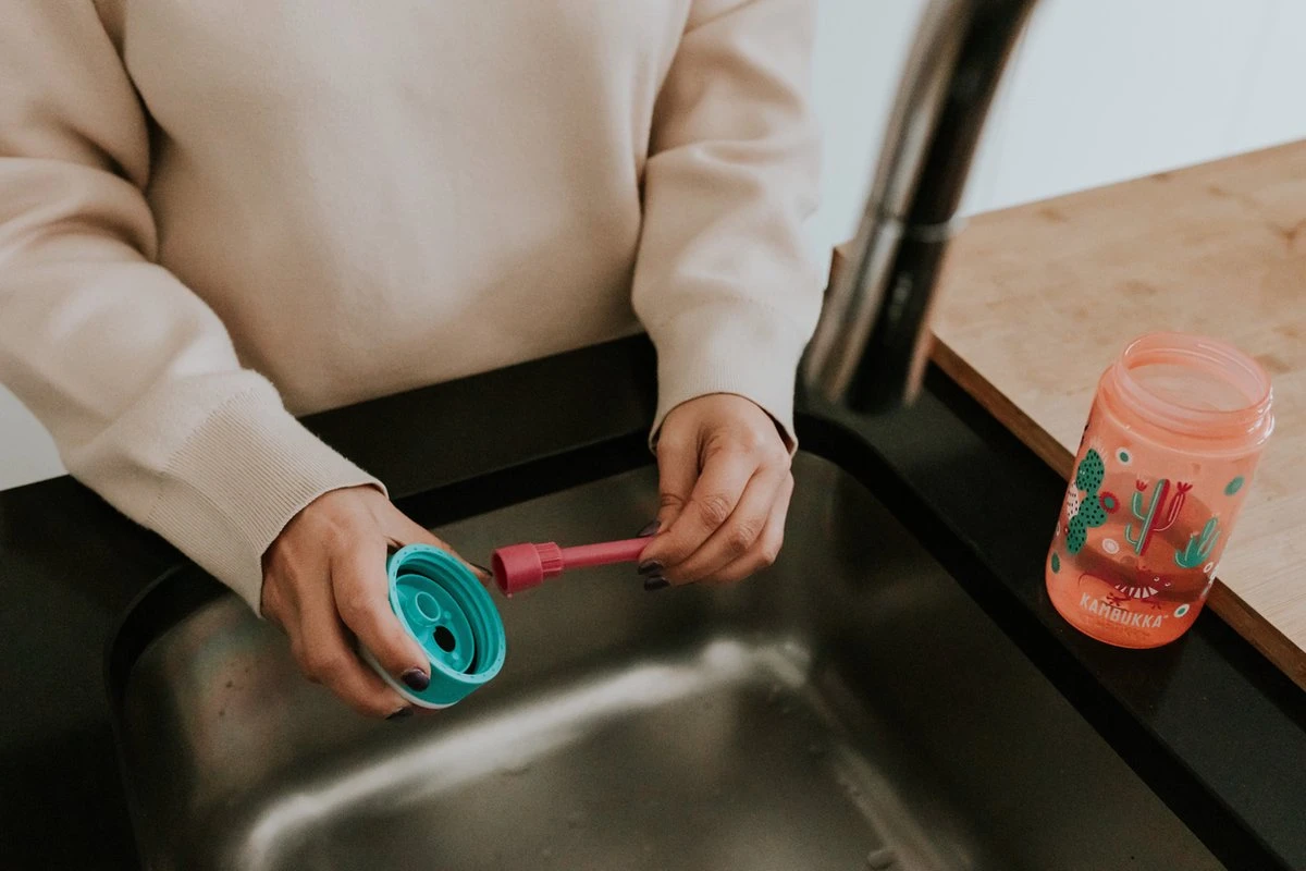 Kambukka Lagoon Drinkfles 400ml -Cactus Gekko Met Geïntegreerd Rietje 10 Kambukka Lagoon Drinkfles 400ml -Cactus Gekko Met Geïntegreerd Rietje - Afbeelding 8