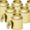 Merkloos Theeblik Goud Met Aroma Deksel 100 Gram | 6 Stuks 2 Merkloos Theeblik Goud Met Aroma Deksel 100 Gram | 6 Stuks -Aigostar winkel 1200x804 3