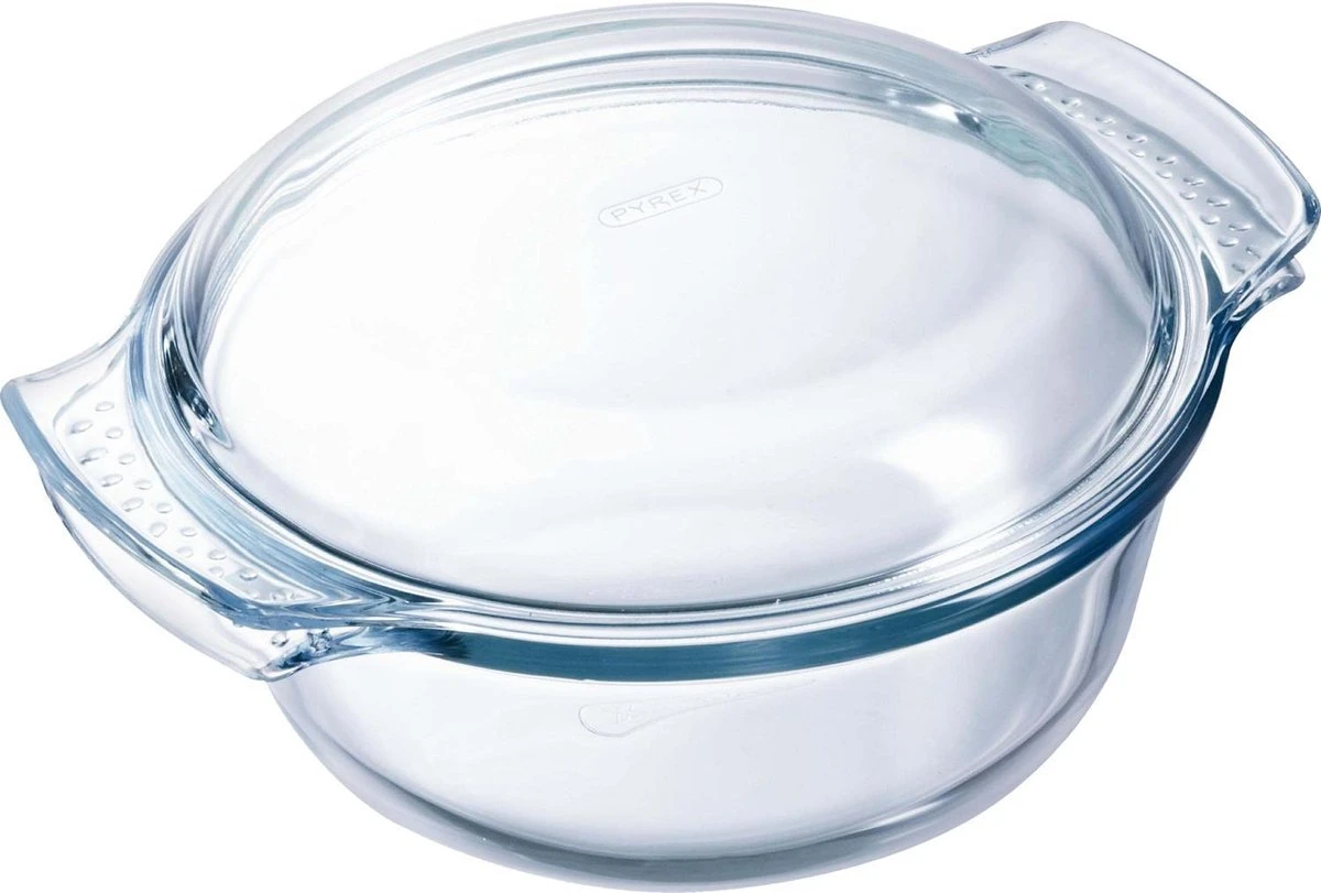 Pyrex Classic Ovenschaal Rond - Inclusief Deksel - Borosilicaatglas - 1,4 Liter - Transparant 8 Pyrex Classic Ovenschaal Rond - Inclusief Deksel - Borosilicaatglas - 1,4 Liter - Transparant - Afbeelding 6