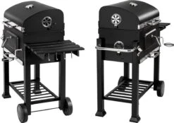 TecTake Florian Houtskoolbarbecue - 55x36 - Zwart 25 TecTake Florian Houtskoolbarbecue - 55x36 - Zwart -Aigostar winkel 1200x847 5