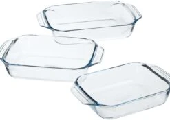 Pyrex Optimum Ovenschalenset 2,1 L - 2,9 L - 3,8 L - 31 X 20 X 6 Cm - 35 X 32 X 6 Cm - 39 X 28 X 7 Cm 18 Pyrex Optimum Ovenschalenset 2,1 L - 2,9 L - 3,8 L - 31 X 20 X 6 Cm - 35 X 32 X 6 Cm - 39 X 28 X 7 Cm -Aigostar winkel 1200x850 2