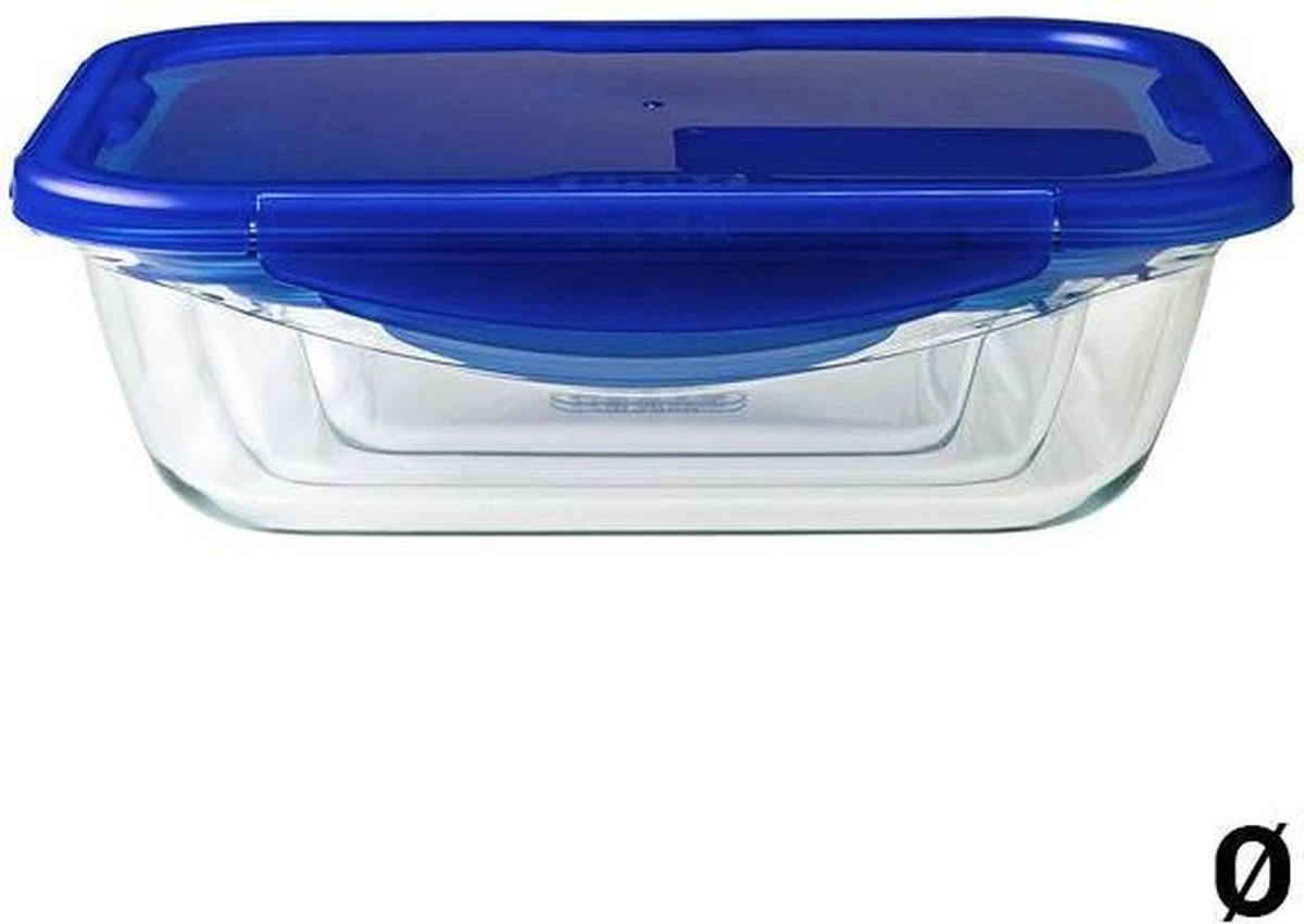 Pyrex - Cook & Go Schaal Rechthoek Met Deksel 1,7 Liter - Transparant 21 Pyrex - Cook & Go Schaal Rechthoek Met Deksel 1,7 Liter - Transparant - Afbeelding 19