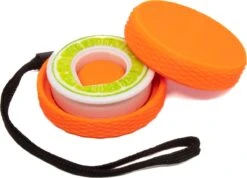 Opbergdoosje Geschikt Voor Air Up Pods - Oranje - Case Geschikt Voor Air Up Drinkfles Starterskit - Geschikt Voor Alle Air Up Smaken