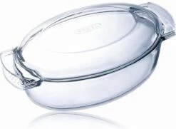 Pyrex - Classic Ovenschaal Ovaal Met Deksel 5,8 Liter - Transparant 19 Pyrex - Classic Ovenschaal Ovaal Met Deksel 5,8 Liter - Transparant -Aigostar winkel 1200x877