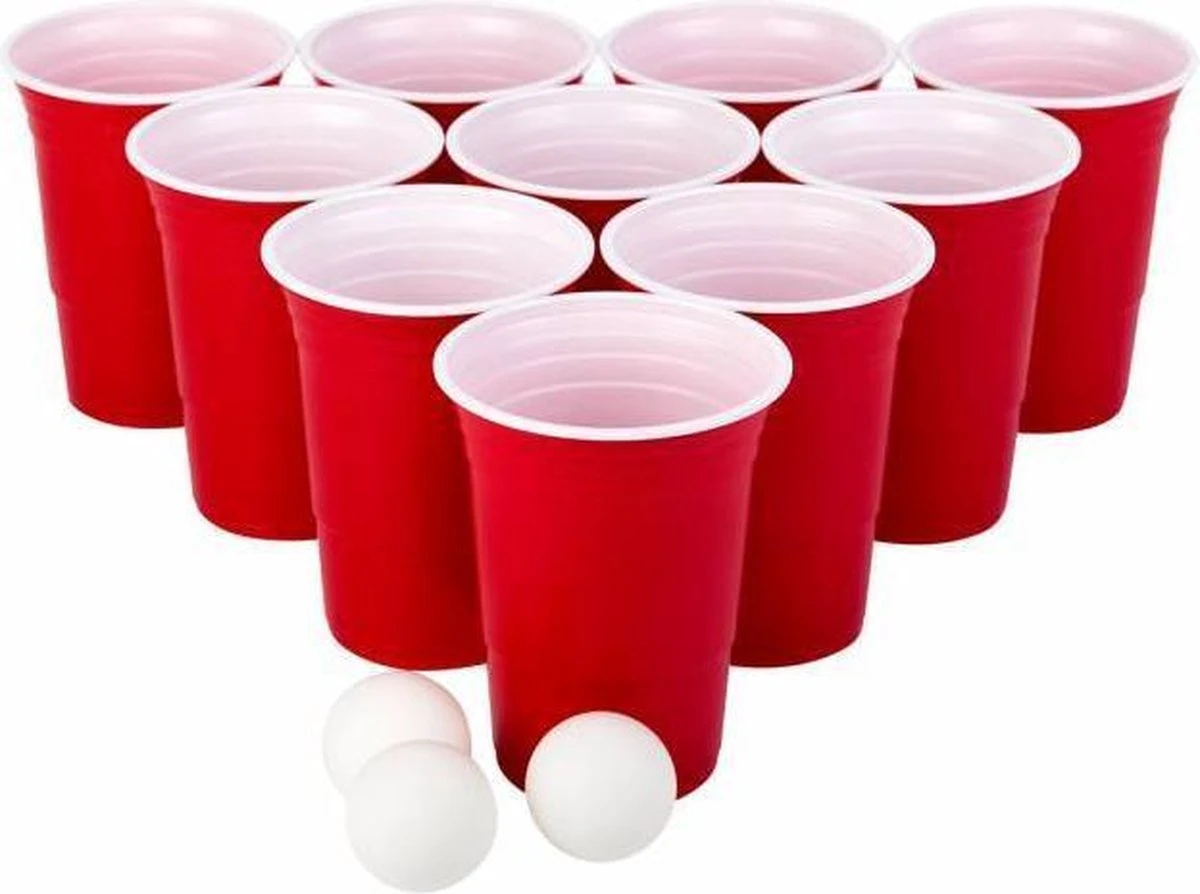 Merkloos Red Cups - 25 Stuks - 473 Ml 9 Merkloos Red Cups - 25 Stuks - 473 Ml - Afbeelding 7