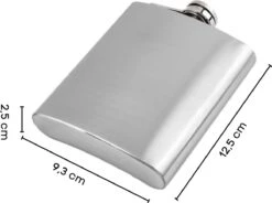 Merkloos RVS Heupfles Gift Set - Platvink - Zakflacon - Zakfles - Drankfles - Drankflacon Heupflesje - Incl. Trechter En Bekertjes 12 Merkloos RVS Heupfles Gift Set - Platvink - Zakflacon - Zakfles - Drankfles - Drankflacon Heupflesje - Incl. Trechter En Bekertjes -Aigostar winkel 1200x894