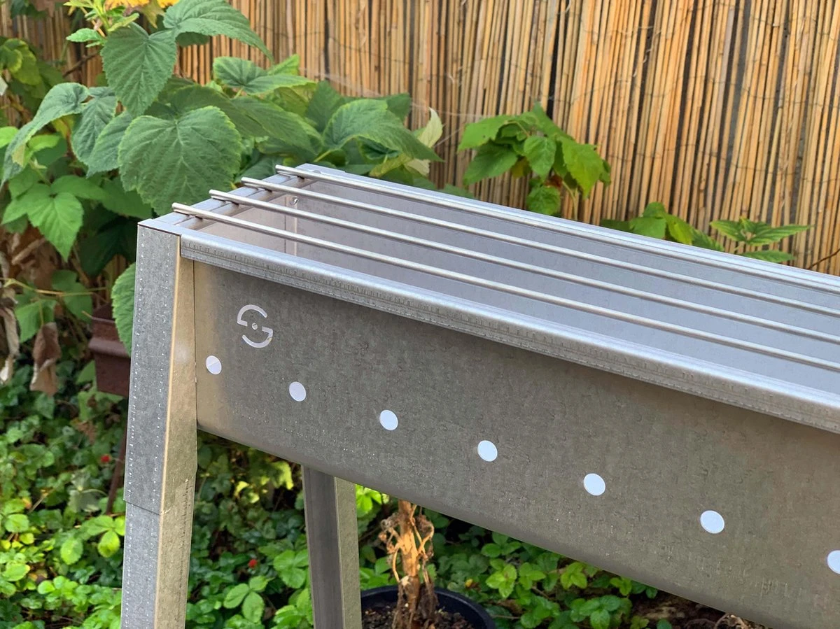 Spiedini Saté-bbq Bali 80 - Saté Houtskoolbarbecue Met Horizontaal Rooster - 80 Cm Lang, 11 Cm Breed - Materiaal: Gealuminiseerd Ijzer 8 Spiedini Saté-bbq Bali 80 - Saté Houtskoolbarbecue Met Horizontaal Rooster - 80 Cm Lang, 11 Cm Breed - Materiaal: Gealuminiseerd Ijzer - Afbeelding 6