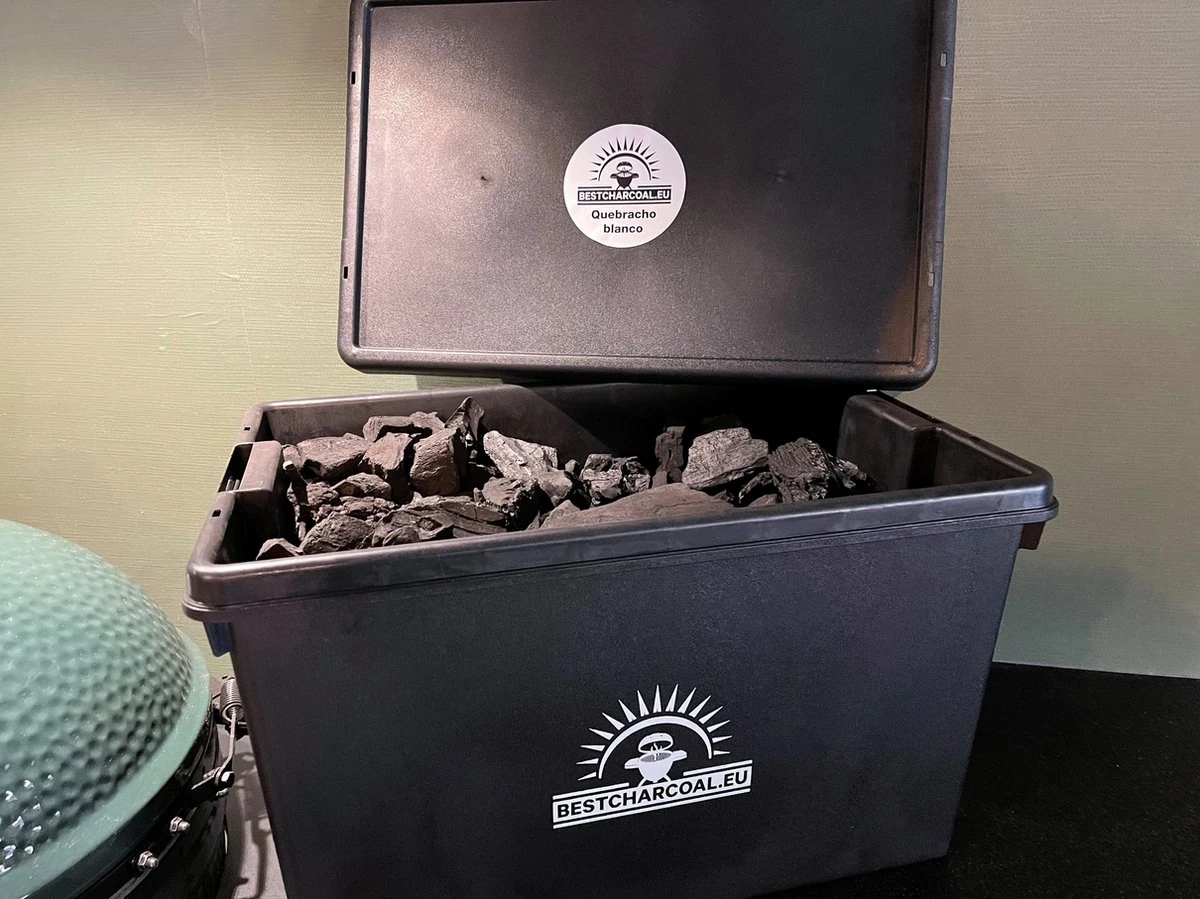 Best Charcoal Houtskool Bewaarbox Bestcharcoal 4 Best Charcoal Houtskool Bewaarbox Bestcharcoal - Afbeelding 2