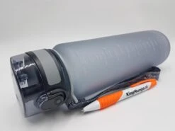 Drinkfles 1 Liter - Sport Drinkbus 1000 Ml Bidon Grijs 1L - King Mungo KMDF010 -Aigostar winkel 1200x899 4