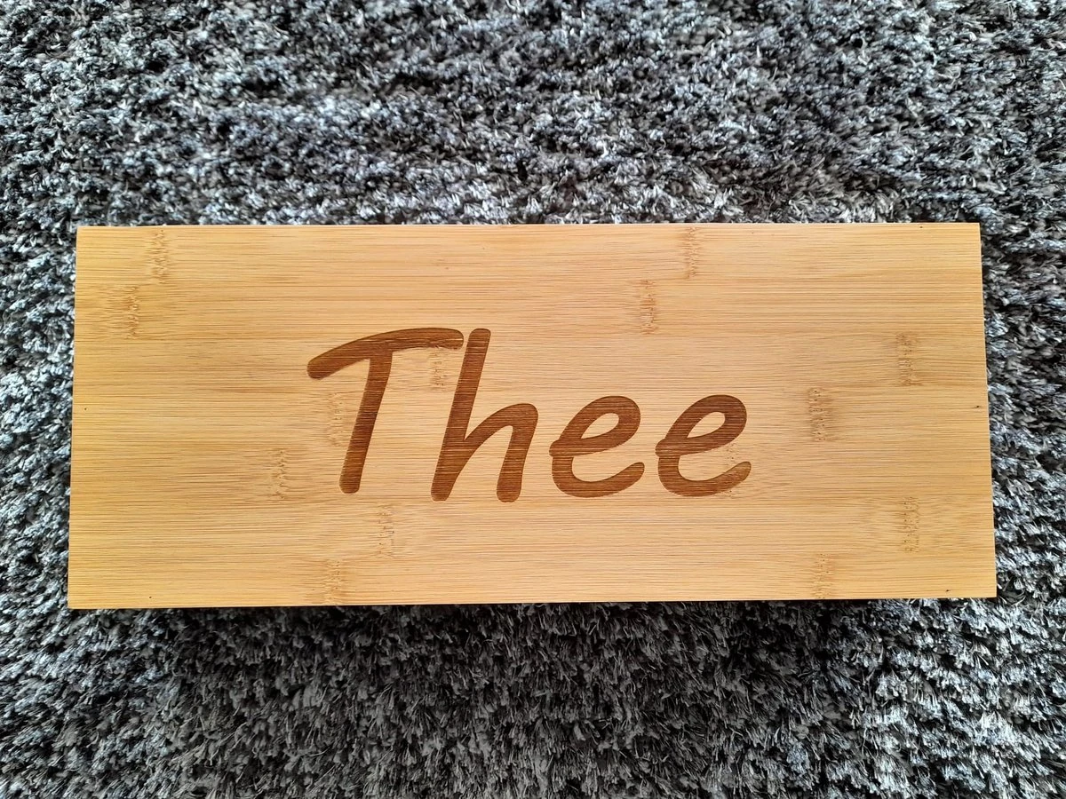 Theedoos Bamboe - Thee - 12 Vaks 10 Theedoos Bamboe - Thee - 12 Vaks - Afbeelding 8