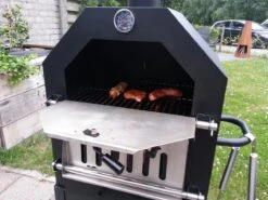 Merkloos MaxxGarden Pizza Oven - Smoker Barbecue Houtskool 45 X 65 X 158cm -Aigostar winkel 1200x900 40