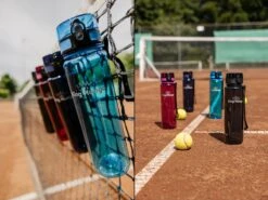 Waterfles 1 Liter Vaatwasserbestendig - Lekvrije 1L Drinkfles - Volwassenen & Kinderen - Sport Bidon Drinkbus - Donkerblauw - King Mungo -Aigostar winkel 1200x900 5