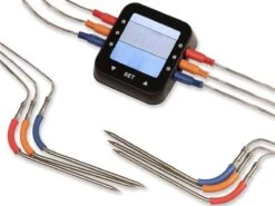 Patton - Kamado 21" - Premium Black - Keramische Barbecue - Incl. Bluetooth Kerntemperatuurmeter - LED Verlichting - Large - Compleet - Zwart 31 Patton - Kamado 21" - Premium Black - Keramische Barbecue - Incl. Bluetooth Kerntemperatuurmeter - LED Verlichting - Large - Compleet - Zwart -Aigostar winkel 1200x900 58