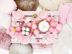 Partydeco 20x Papieren Tafel Servetten Roze 33 X 33 Cm - Roze Wegwerp Servetten Diner/lunch -Aigostar winkel 1200x900 6