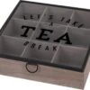 Houten Theedoos - 9-vaks Theekist 1 Houten Theedoos - 9-vaks Theekist -Aigostar winkel 1200x908
