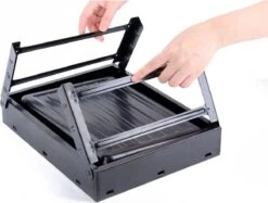 Merkloos Decopatent® Portable Houtskool BBQ - Barbecue - Inklapbaar - Barbecue Houtskool - Tafel Grill - Camping - Strand - Festival - Park -Aigostar winkel 1200x909 2