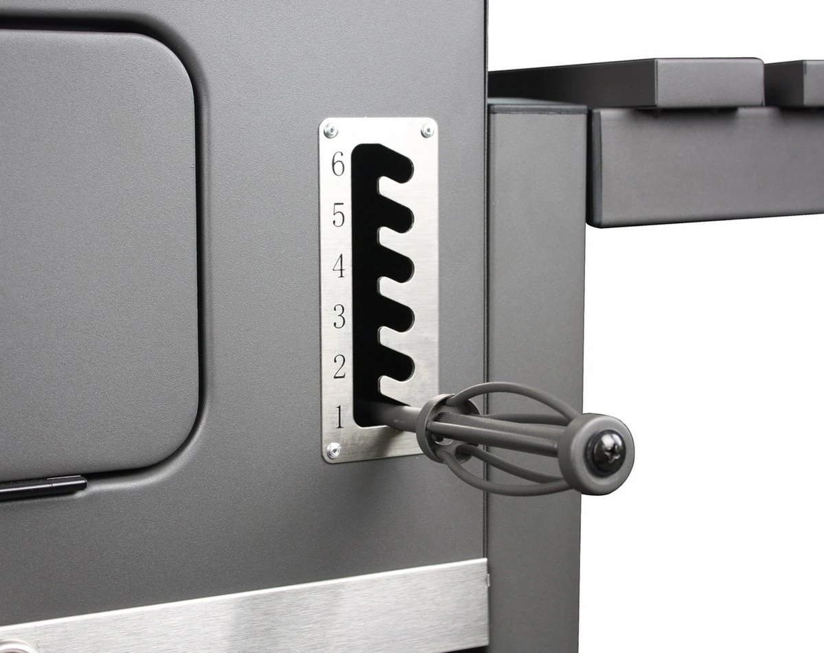 Fire Beam Houtskool Barbecue Montreal, Staal 7 Fire Beam Houtskool Barbecue Montreal, Staal - Afbeelding 5