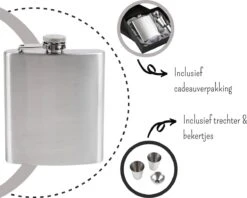 Merkloos RVS Heupfles Gift Set - Platvink - Zakflacon - Zakfles - Drankfles - Drankflacon Heupflesje - Incl. Trechter En Bekertjes 13 Merkloos RVS Heupfles Gift Set - Platvink - Zakflacon - Zakfles - Drankfles - Drankflacon Heupflesje - Incl. Trechter En Bekertjes -Aigostar winkel 1200x963
