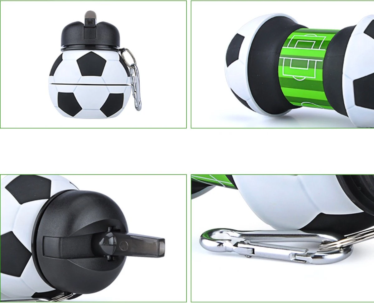 Merkloos Opvouwbare Drinkfles - Sport Waterfles 550 Ml - Opvouwbare Waterfles - Voetbal Bidon - Sportbidon - Sport Accessoire - Drinkfles Kopen 6 Merkloos Opvouwbare Drinkfles - Sport Waterfles 550 Ml - Opvouwbare Waterfles - Voetbal Bidon - Sportbidon - Sport Accessoire - Drinkfles Kopen - Afbeelding 4