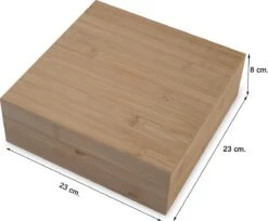 Theedoos Van ZENZYTEA® - Bamboe - Theedoos 9 Vaks - Inclusief 3 Theeblikken Voor Losse Thee - Geschikt Voor Grote & Kleine Theezakjes - Vierkant - Grote Vakken - Luxe Verpakking - Cadeau 15 Theedoos Van ZENZYTEA® - Bamboe - Theedoos 9 Vaks - Inclusief 3 Theeblikken Voor Losse Thee - Geschikt Voor Grote & Kleine Theezakjes - Vierkant - Grote Vakken - Luxe Verpakking - Cadeau -Aigostar winkel 1200x990 1