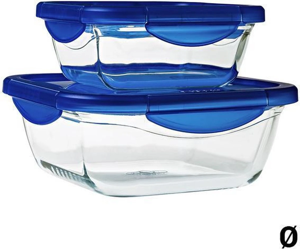 Pyrex - Cook & Go Schaal Vierkant Met Deksel 1,9 Liter - Transparant 18 Pyrex - Cook & Go Schaal Vierkant Met Deksel 1,9 Liter - Transparant - Afbeelding 16