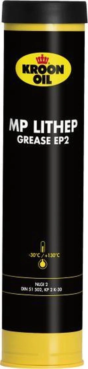Kroon-Oil MP Lithep Grease EP2 - Vetpatroon | 400 G Patroon 8 Kroon-Oil MP Lithep Grease EP2 - Vetpatroon | 400 G Patroon - Afbeelding 6