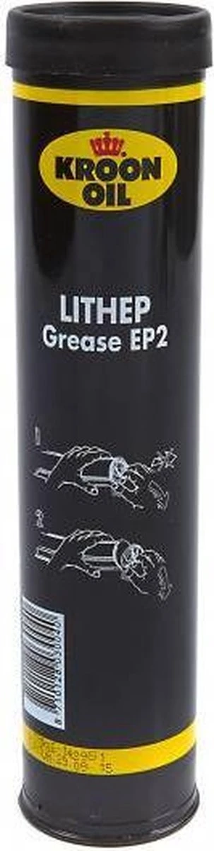 Kroon-Oil MP Lithep Grease EP2 - Vetpatroon | 400 G Patroon 4 Kroon-Oil MP Lithep Grease EP2 - Vetpatroon | 400 G Patroon - Afbeelding 2