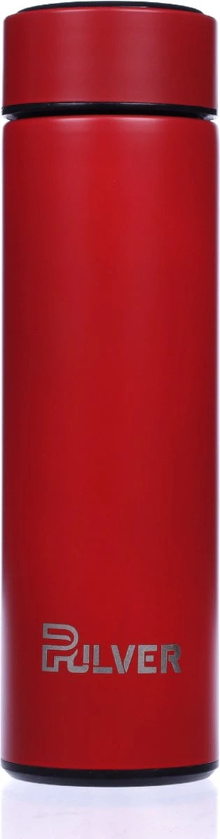 Pulver- Drinkfles - Smart - Temperatuur Meter - Dubbel Geïsoleerd - Drinkfles Kinderen & Volwassenen - Drinkflessen - Rood 3 Pulver- Drinkfles - Smart - Temperatuur Meter - Dubbel Geïsoleerd - Drinkfles Kinderen & Volwassenen - Drinkflessen - Rood