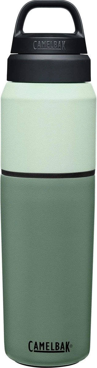 CamelBak Multibev Vacuum SS - Waterfles Met Afneembare Koffie / Theebeker - 650 Ml + 500 Ml - Groen / Mint (Moss / Mint) 3 CamelBak Multibev Vacuum SS - Waterfles Met Afneembare Koffie / Theebeker - 650 Ml + 500 Ml - Groen / Mint (Moss / Mint)