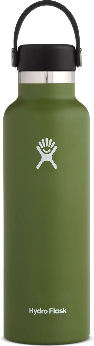 Hydro Flask Standard Mouth Flex Cap Drinkfles (621 Ml) - Olive 7 Hydro Flask Standard Mouth Flex Cap Drinkfles (621 Ml) - Olive - Afbeelding 5