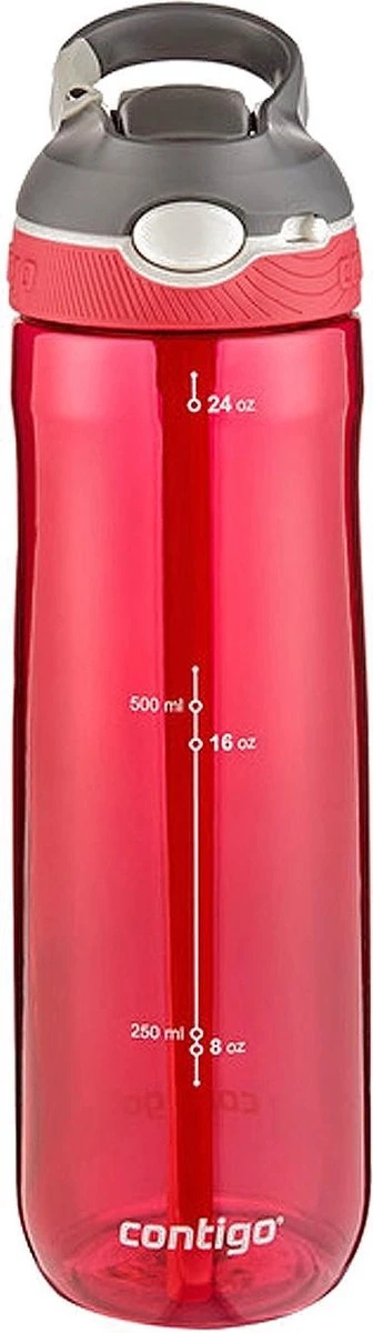 Contigo Ashland Drinkfles - Red Grey - 720ml 13 Contigo Ashland Drinkfles - Red Grey - 720ml - Afbeelding 11