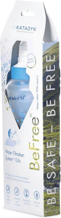 Katadyn BeFree Waterfilter Blauw/transparant - Polyester - Snel Resultaat - Handig In Gebruik -Aigostar winkel 339x1200