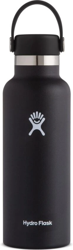 Hydro Flask Standard Mouth Flex Cap Drinkfles (532 Ml) - Zwart 11 Hydro Flask Standard Mouth Flex Cap Drinkfles (532 Ml) - Zwart -Aigostar winkel 351x1200